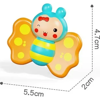 Stavebnice LEGO Stavební kostky s motivem zvířat | Styl Lego - žlutý motýl