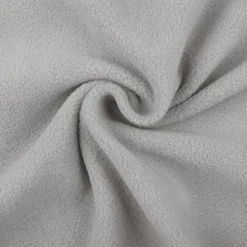 Pro Háčkování Látka polar fleece šedá neutrální