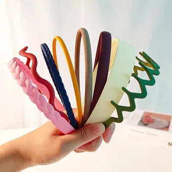 Čelenka Stylové doplňky do vlasů pro každou příležitost | čelenky 8 ks - zelená béžová