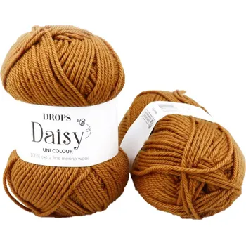 Příze Drops Daisy uni 12 karamel