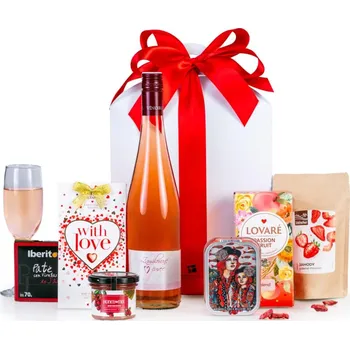 Dárkový potravinový koš Dárkový koš Box plný lásky