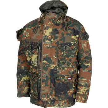 Pánská bunda MFH Professional Bunda COMMANDO SMOCK Rip Stop, flecktarn Velikost: XXXL