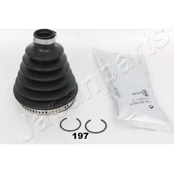 Hřídel nápravy Sada měchů, hnací hřídel JAPANPARTS KB-197