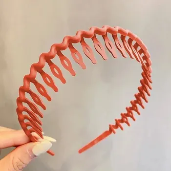 Čelenka Dámská sportovní čelenka proti skluzu | vlasové doplňky - Pomerančový