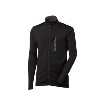 Pánská mikina Progress HUNTER černá L; Černá mikina + DÁREK DLE VÝBĚRU!