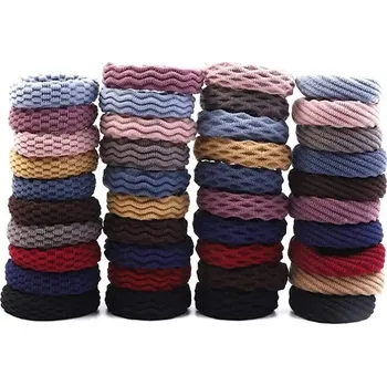 Elastické gumičky do vlasů pro ženy | módní doplňky 20 ks -