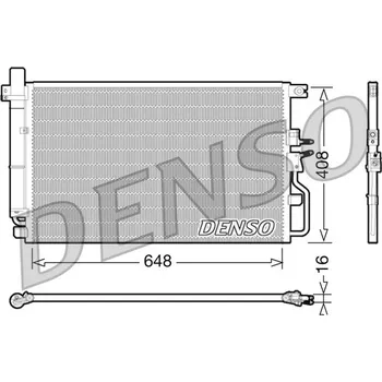 Výparník klimatizace Kondenzátor, klimatizace AGB 7426K8C2