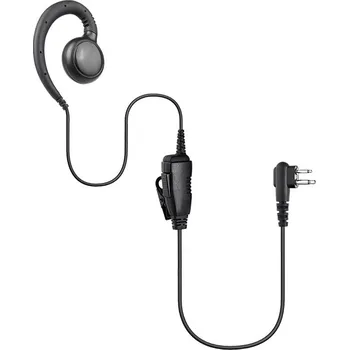 Sluchátko na ucho C, in-line mikrofon s PTT pro CP Commercial/DP1400/R2