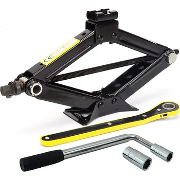 Hever KĽUČKA Trapézový zvedák 2T s teleskopickým klíčem D4549