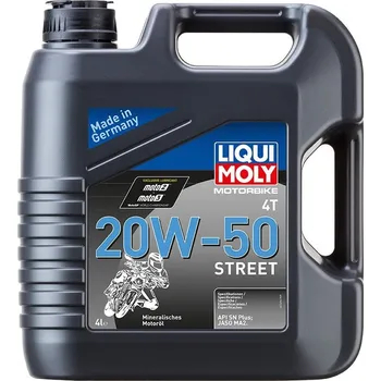 LIQUI MOLY Motorbike 4T 20W50 Street, minerální motorový olej 4 l LIQUI MOLY LI 1696