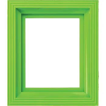 Rám na obraz PixelHOBBY Plastový rámeček na 1 desku 10x12cm - zelená