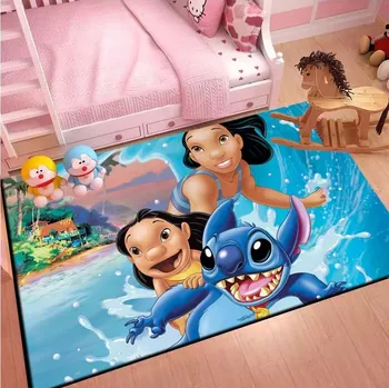 Koberec Měkký dětský koberec s motivem Stitch - 16,120x160cm