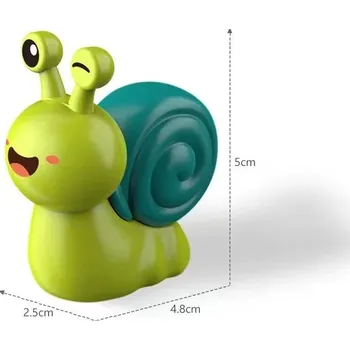 Stavebnice LEGO Stavební kostky s motivem zvířat | Styl Lego - zelený šnek