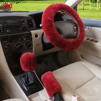 Potah na volant termo potah na volant beran červený potah volantu D-PVLKCV - N