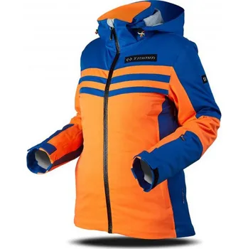 Dámská lyžařská bunda TRIMM ILUSION signal orange/jeans blue - XXL