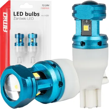 Autožárovka LED žárovky CANBUS T15 W16W 4SMD 1860XS Bílá 12V 24V