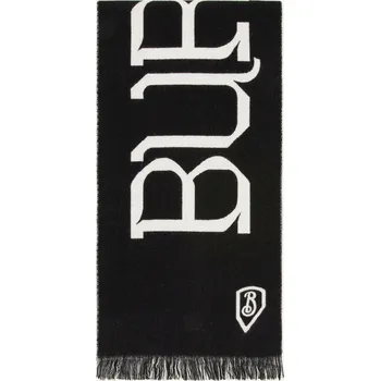 Šála Burberry Pánská Šála, černá / světle šedá, one size