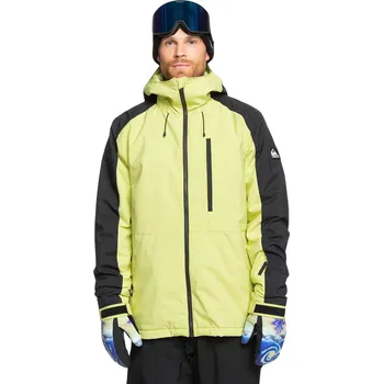 Sportovní oblečení bunda Quiksilver Mission Block - GEL0/Celery Green L