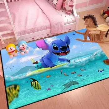 Koberec Měkký dětský koberec s motivem Stitch - 12,80x140cm