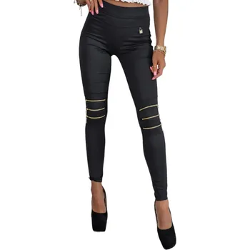 Dámské legíny Legíny se zipy Velikost: L