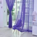 Záclona | závěs, 1 ks - více barev - Fialová