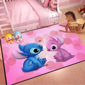 Koberec Měkký dětský koberec s motivem Stitch - 10,120x160cm