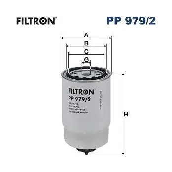 Auto-moto Palivový filtr FILTRON PP 979/2