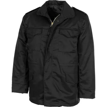 Pánská bunda MFH Bunda US M65 s odnímatelnou vložkou, černá Velikost: XXL