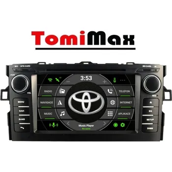 Auto Hi-Fi TomiMax Toyota Auris 2007-2011 Android 14 autorádio s WIFI, GPS, USB, BT HW výbava: 8 Core 6GB+128GB HIGH - Model auta: Toyota Auris 2007-2011, Velikost obrazovky: Dotyková obrazovka: 7"
