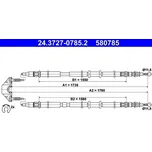 Tažné lanko, parkovací brzda ATE 24.3727-0785.2