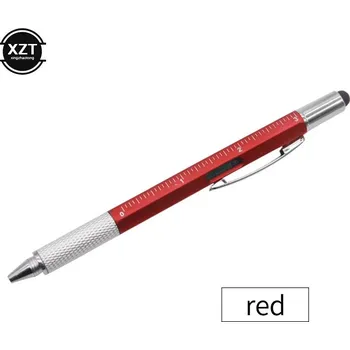 Multifunkční propiska s dotykovým perem - červená