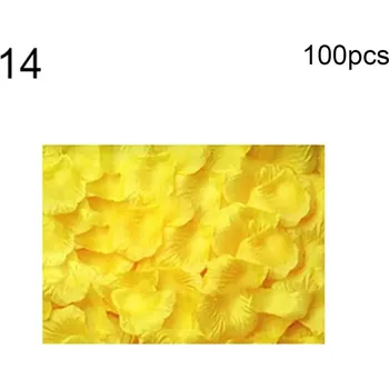 umělá květina Okvětní lístky | lístky růže, umělé, 100 ks - 14