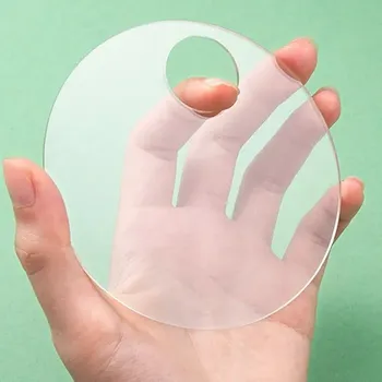 Make-up Akrylová paleta na míchání make-upu | Paleta pro líčení | Kosmetické pomůcky - oběžník