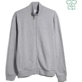 Pánská mikina Mikina Farah Light Grey Marl 1029471 X Small