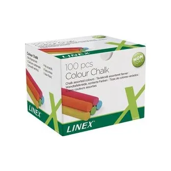 Dětské zboží Křídy školní kulaté LINEX, barevné