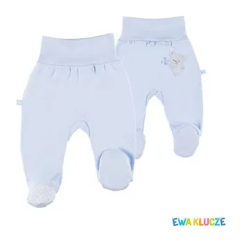 Kojenecký body EWA 852342 NEWBORN Półśpioch niebieski 50