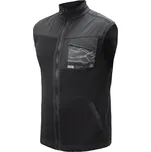 SENSOR TEDDY pánská vesta fleece celozip černá