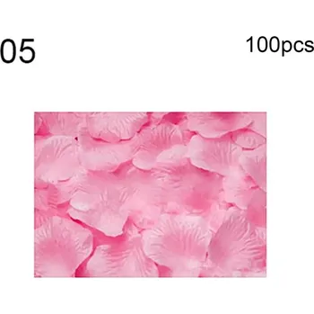 umělá květina Okvětní lístky | lístky růže, umělé, 100 ks - 5