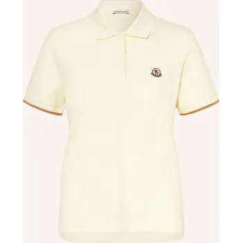 Dámská košile Moncler Dámská Polokošile Z Piké, krémová, 36