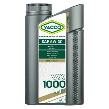 Auto-moto Motorový olej YACCO VX 1000 LL 5W-30, 1L