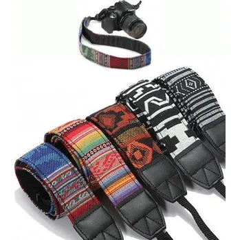 Popruh k fotoaparátu a kameře Popruh na fotoaparát, barevný - 205