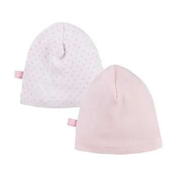 Kojenecký body EWA 906571 Czapka Smerfetka 2-pak róż 56