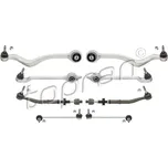 Rameno nápravy, zavěšení kol TOPRAN 502 184