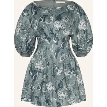 Dámské šaty Faithfull The Brand Dámské Lněné Šaty Lowen, mdf midnight...