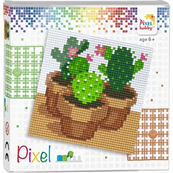 kreativní sada PixelHOBBY Pixel set 4 desky - kaktusy