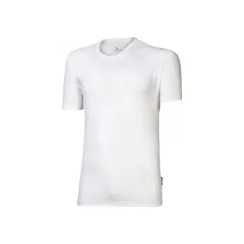 Pánské tričko Progress ORIGINAL pánské BAMBUS-LITE bílá S; Bílá triko