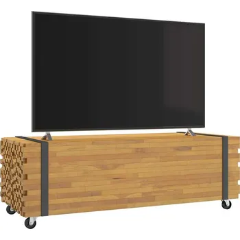 Konferenční stolek vidaXL Konferenční stolek 110x45x35 cm masivní teakové dřevo [4009311]