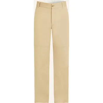 Pánské kalhoty Moncler Pánské Chino Kalhoty Regular Fit, béžová, 48