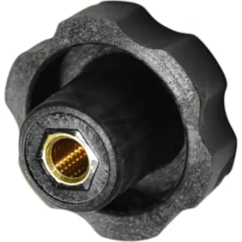 Matice Plastová matice M6 x 30 mm, hvězdicová