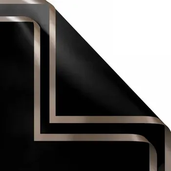 Balící papír Balicí papír na květiny voděodolný | dárkový papír 20 ks - černý